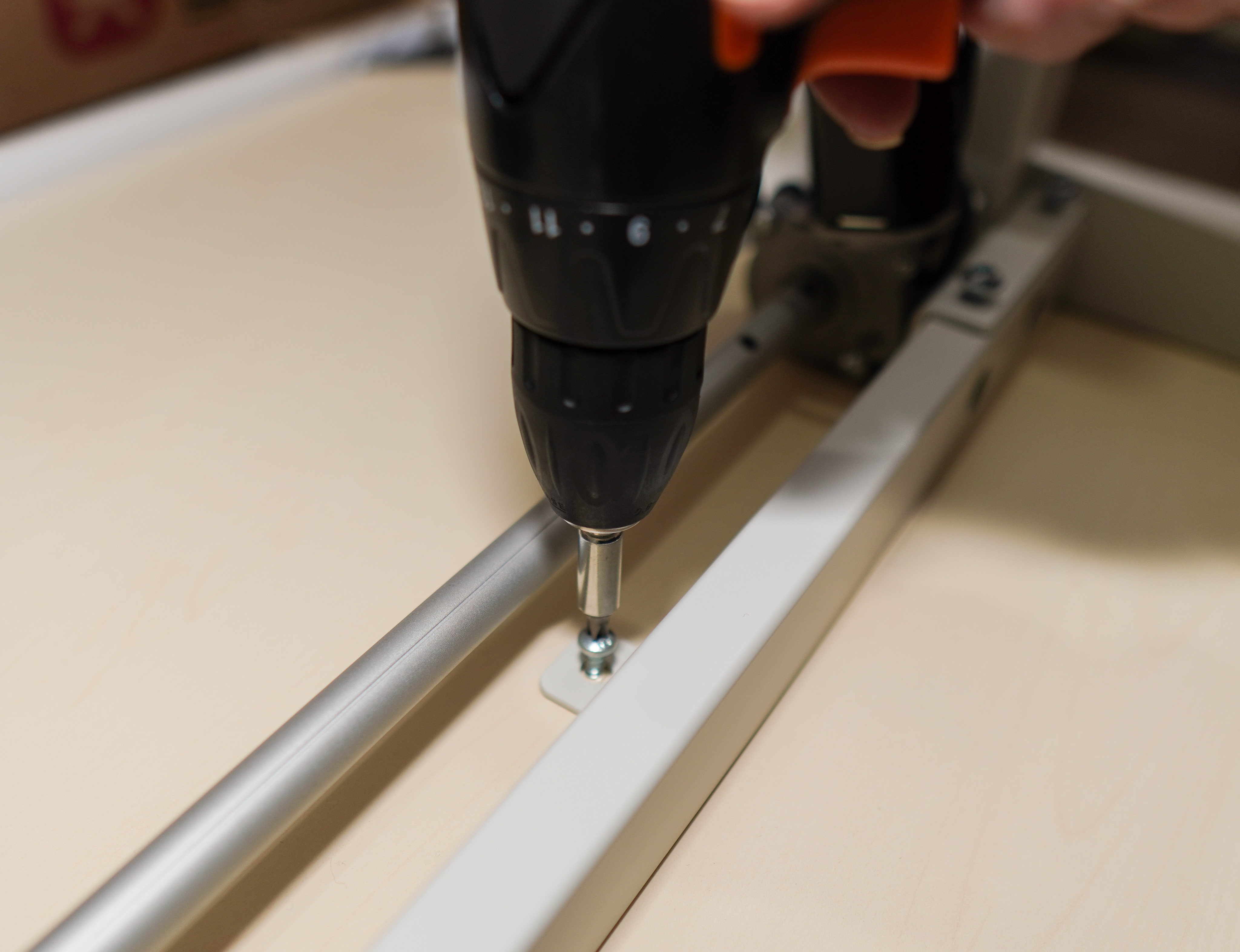 在家网课教学的临时办公桌面