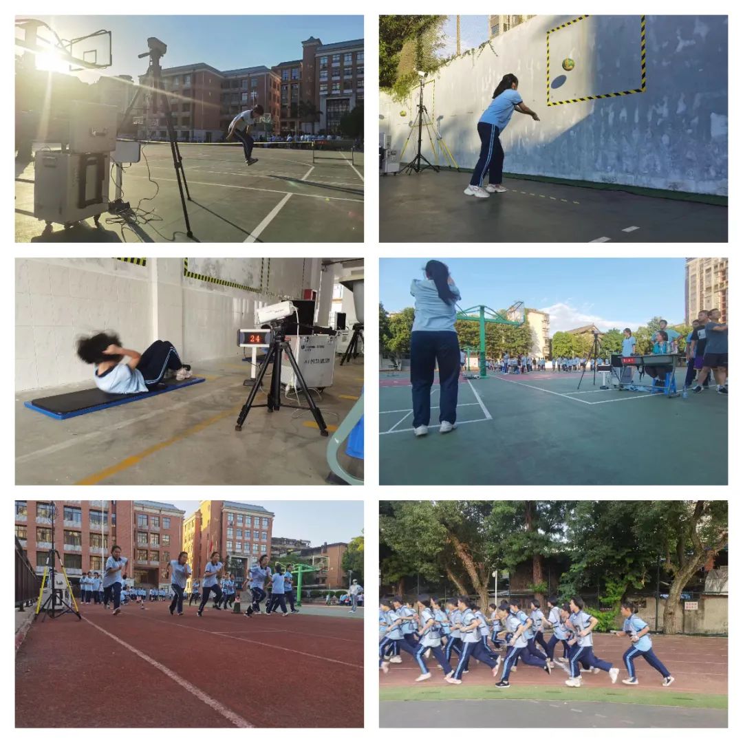 体育中考排球垫球视频(开学第一测丨福州十六中与英才中学新初三体育中考模拟测试)