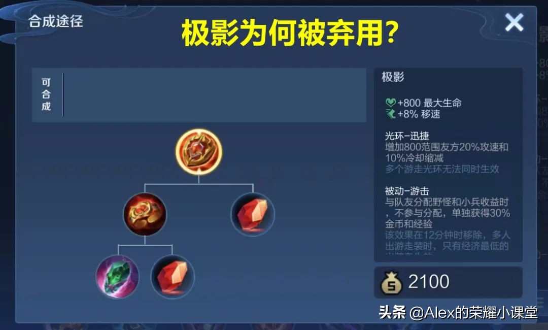 王者荣耀：一件被低估的团战神器，你真的了解近卫荣耀吗？