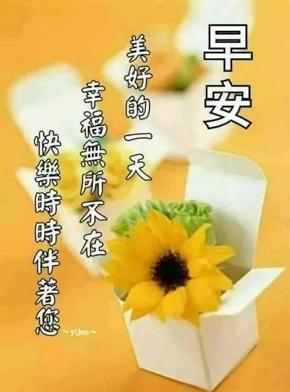 早上好问候语简短祝福短信