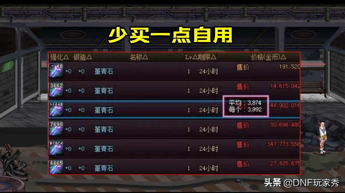 DNF：100级高保值材料汇总！备战110级，赢在起跑线上