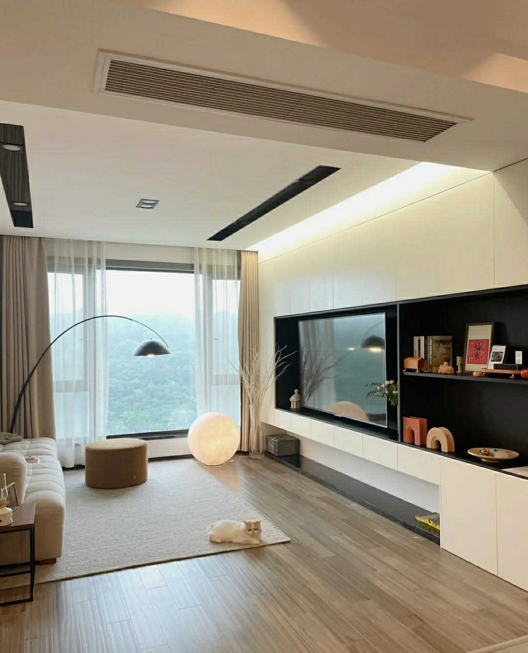 风管式空调吊顶效果图「风管式空调不吊顶的实图」_友友