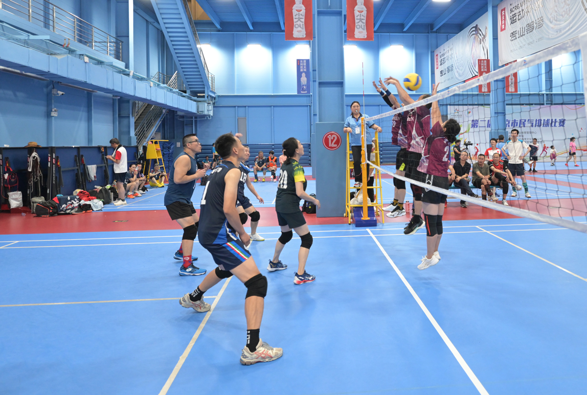 第二届北京市民气排球比赛落幕48支队伍500余爱好者参赛