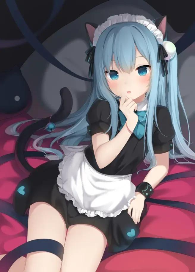 动漫美少女猫娘《猫羽雫》