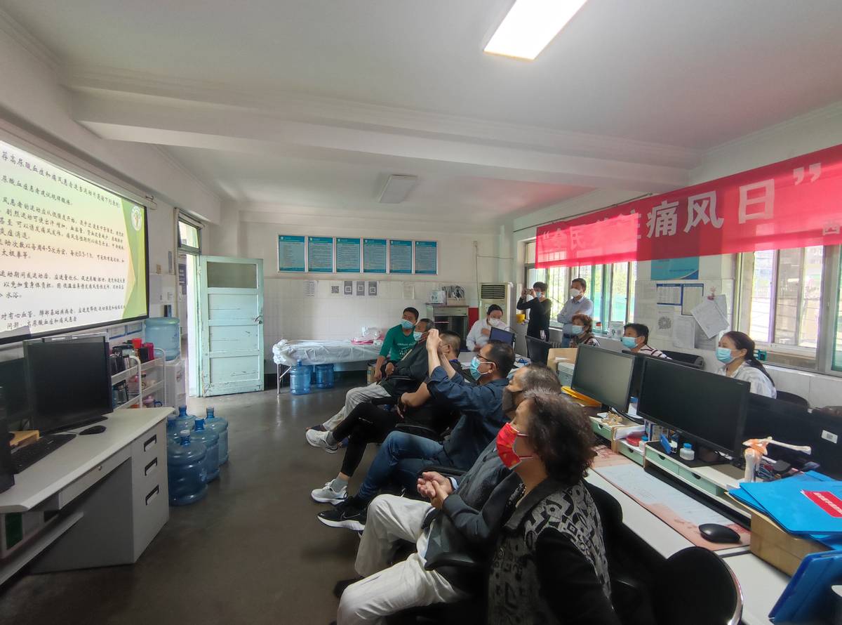 西安市红会医院风湿免疫内分泌科开展“全民关注痛风日”系列活动