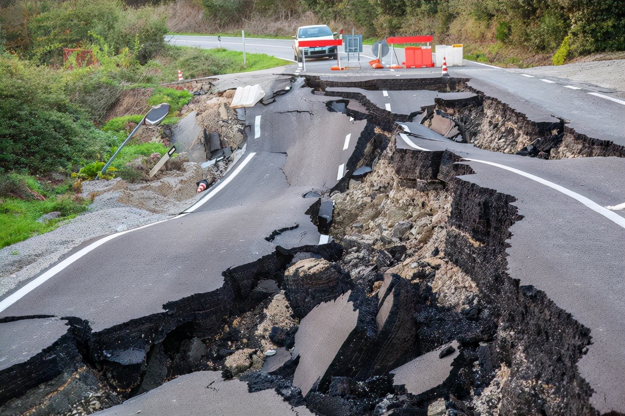 世界上最大的地震青海連續發生8次地震牛狂奔狗狂吠強光在地震前一秒