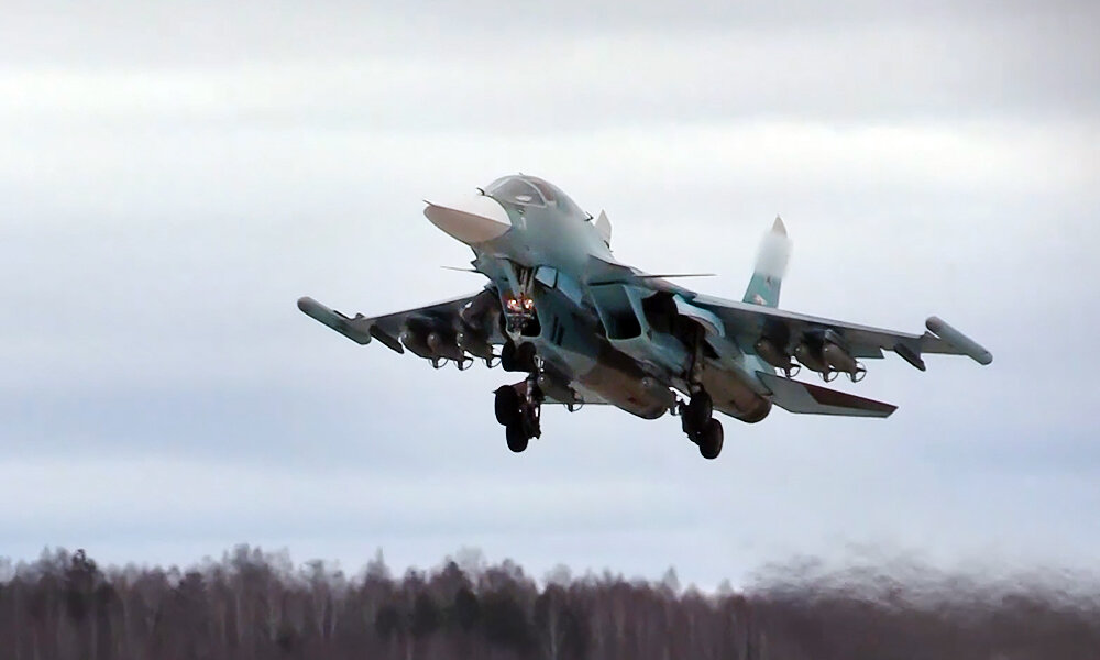 su-34戰鬥轟炸機,這次俄烏衝突損失了多少架