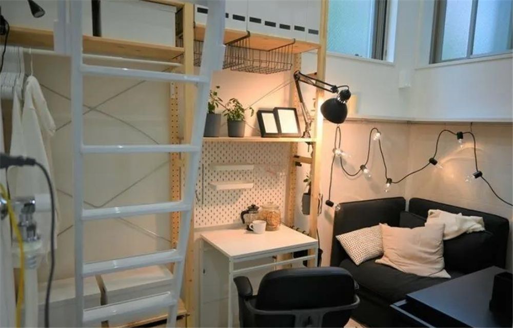 日本宜家搞出个10㎡蜗居：空间虽然只有巴掌大，却半平米也没浪费