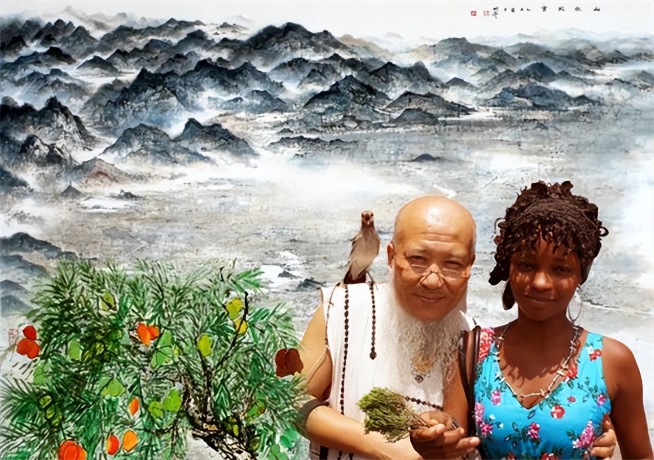 类似于僧侣的不眠之夜动漫(画家杨彦娶非洲少女,恩爱七年却出家,妻子