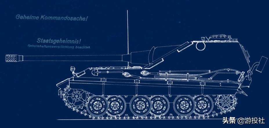 《坦克世界》的传说：双管百运？国人的E100，还有E79,E90,突击鼠
