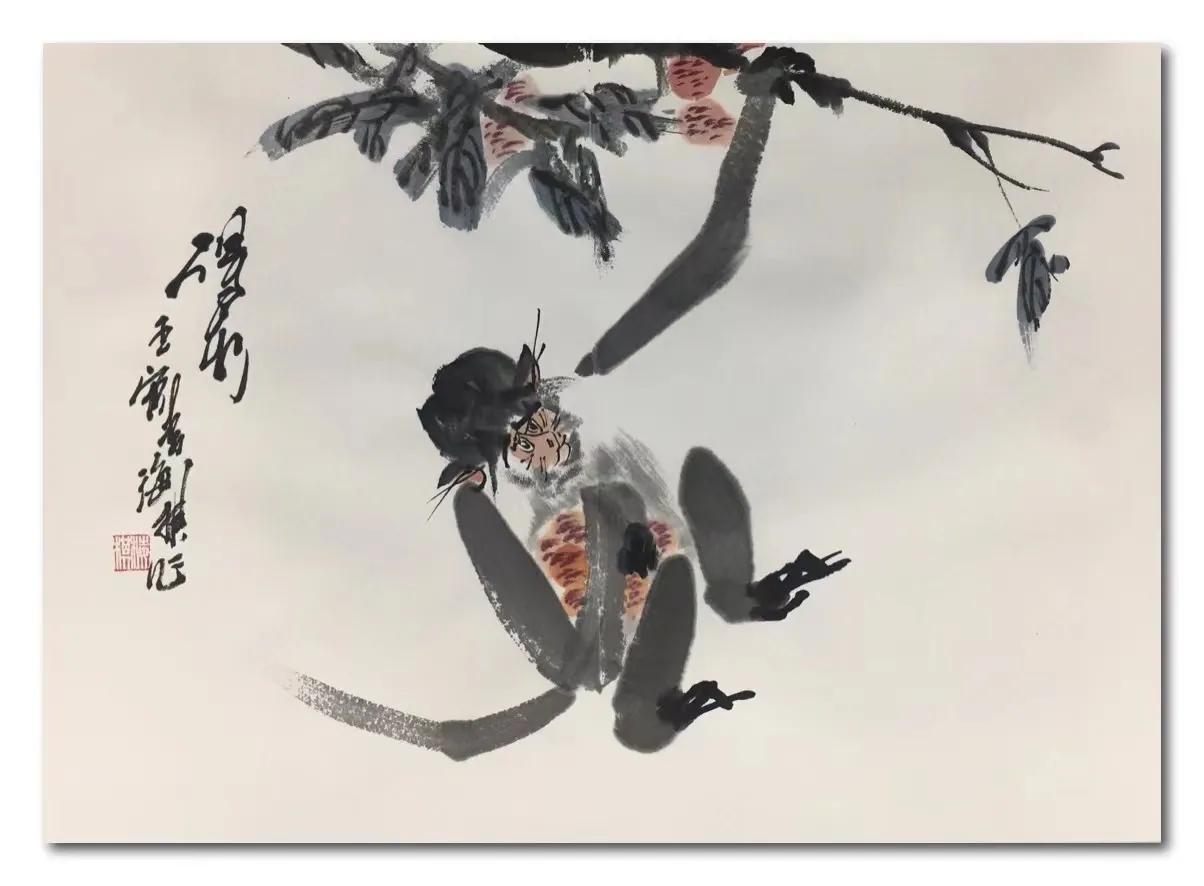 67大道至简61老墨写意——记袁海棋对写意花鸟