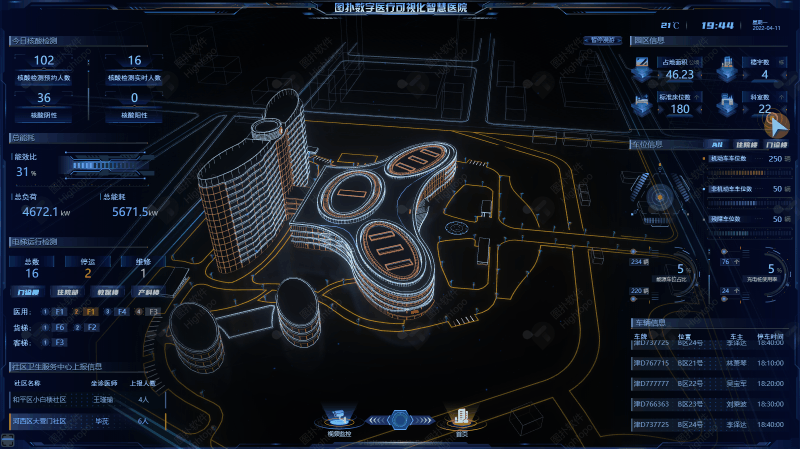 数字孪生智慧医院：构建三维医疗管控系统