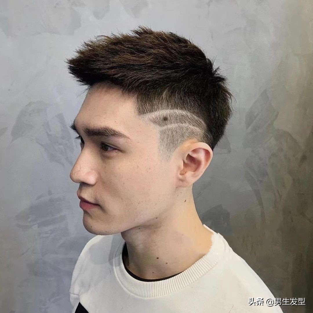 男孩子换发型发朋友圈的说说_晶羽科技