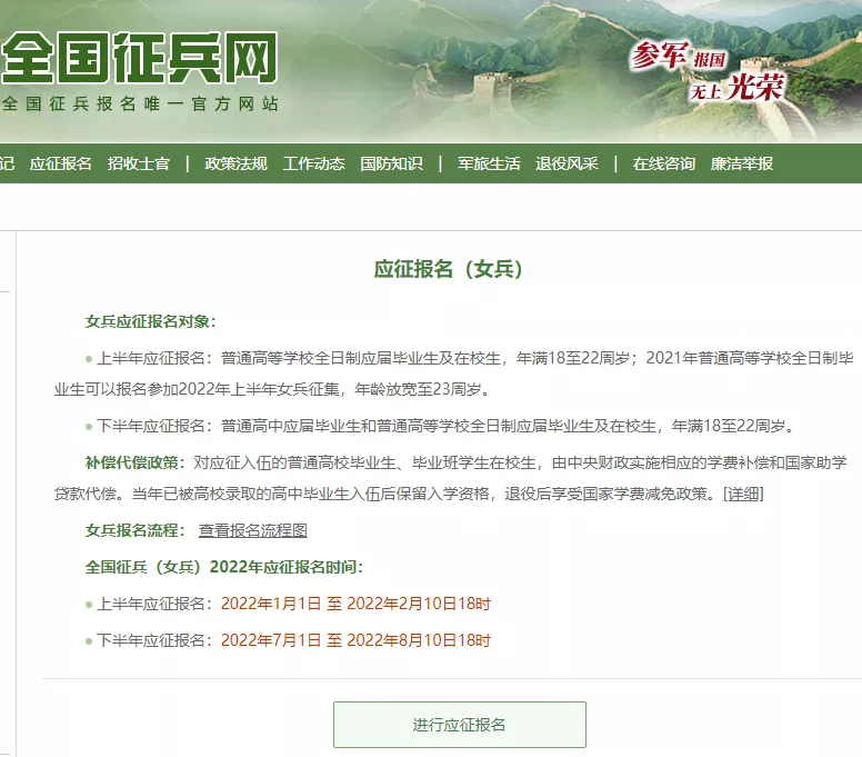 关注，2022年征兵政策十大新变化！