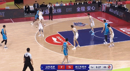 今年cba哪个队赢了（山东24分击溃广厦赢卡位战升至联盟第九 吉伦沃特30+6孙铭徽24+8）