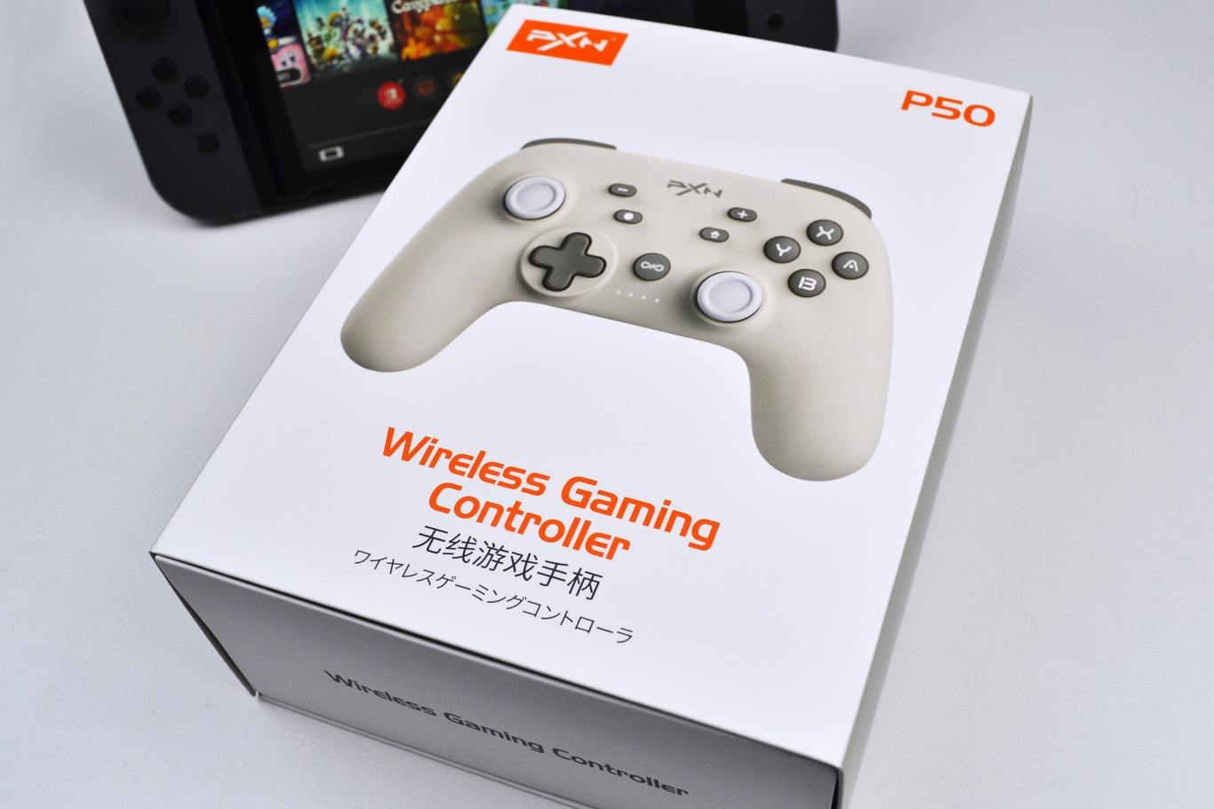 平替Switch PRO手柄 颜控性能我都要 莱仕达P50无线游戏手柄