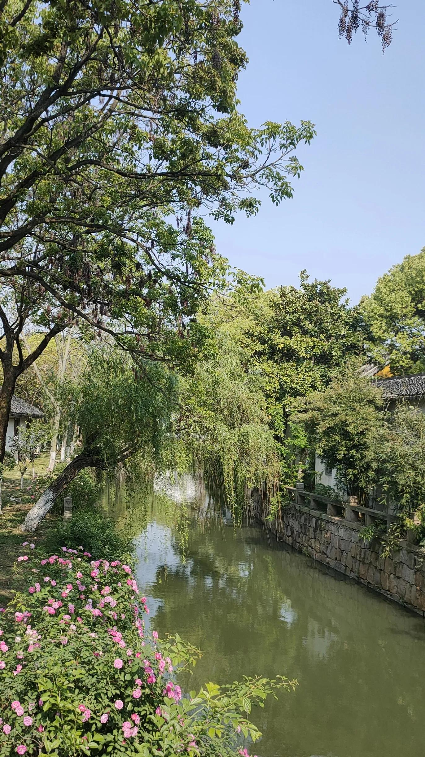 苏州美丽的盘门景区