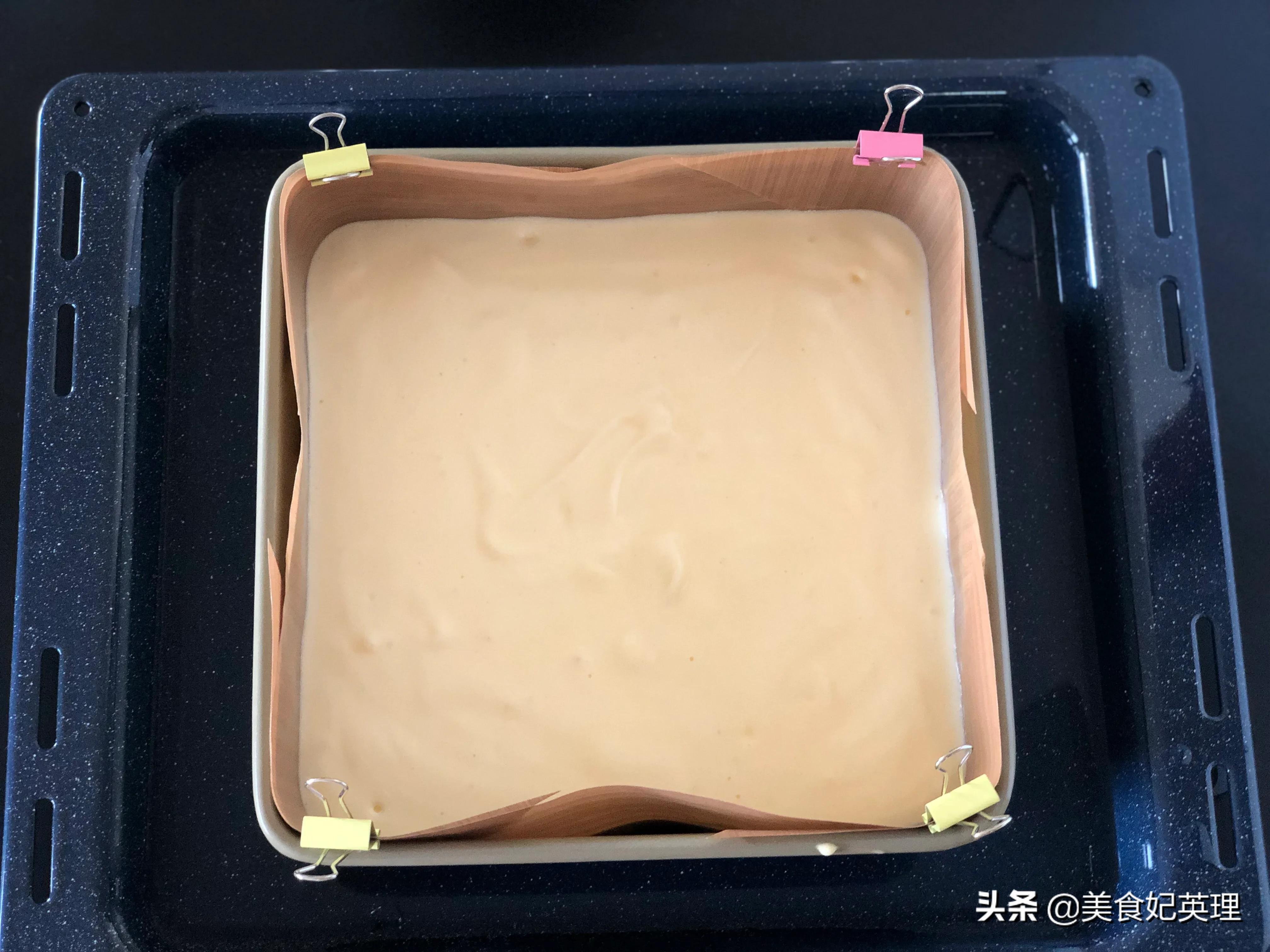 它是网红蛋糕，排队买不到，配方做法告诉你，特简单在家就能做