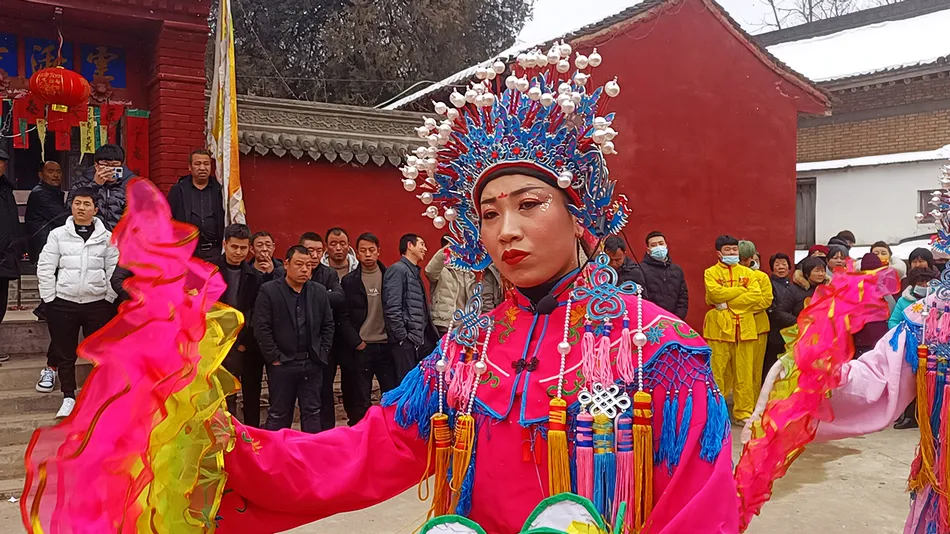 没有社火的过年，不叫过年！天水周家坪村民耍社火闹新春（组图）