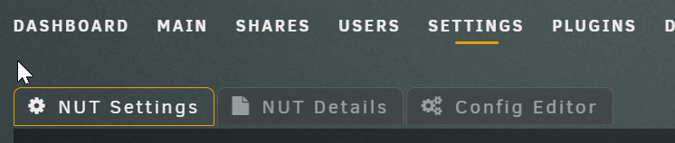 Unraid 插件一之 Nut : 连接 UPS