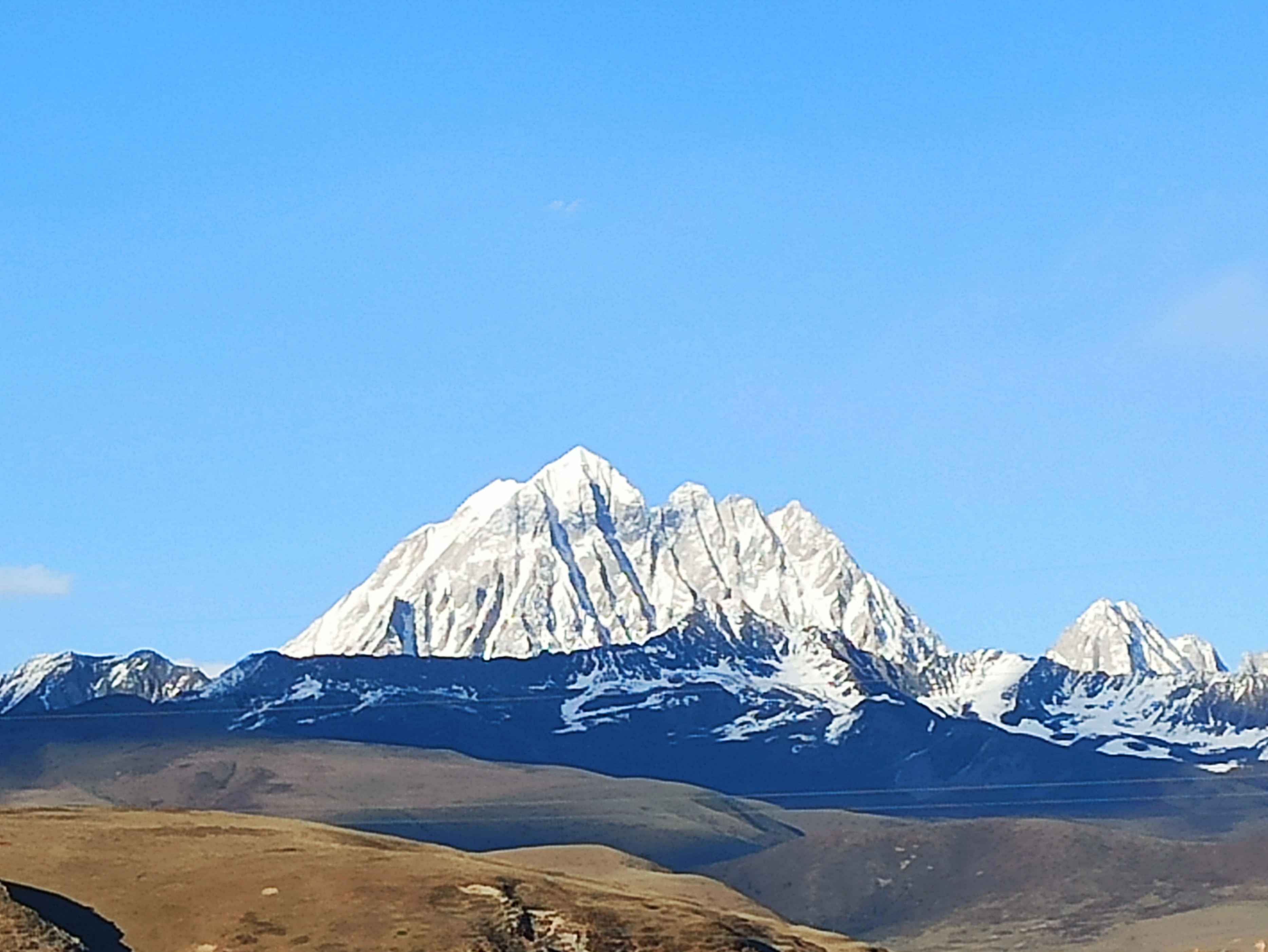 朝圣之路,徒步川藏线318(6)天地的王冠雅拉雪山