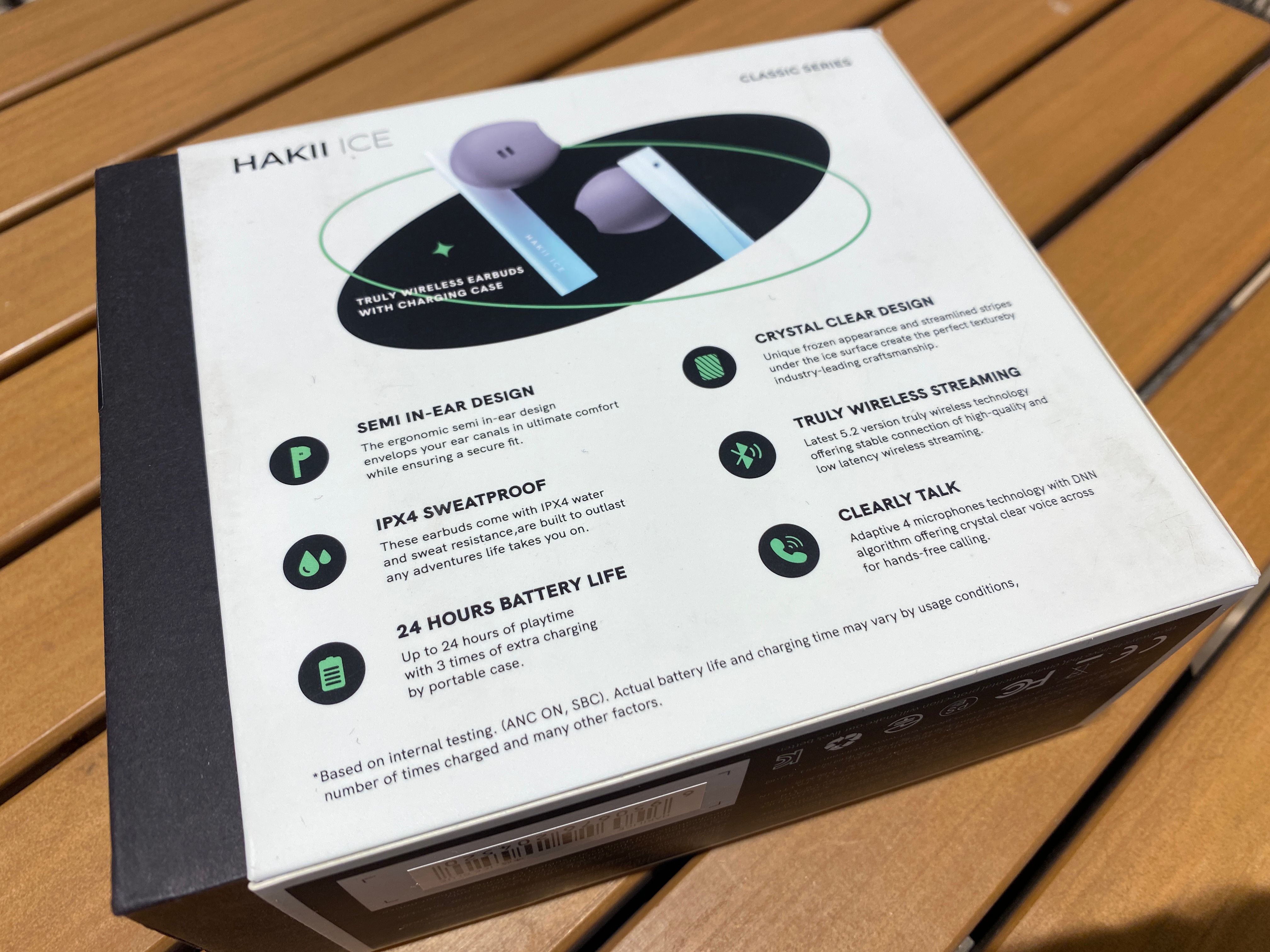 养眼解压的轻运动半入耳真无线耳机，HAKII ICE哈氪零度耳机