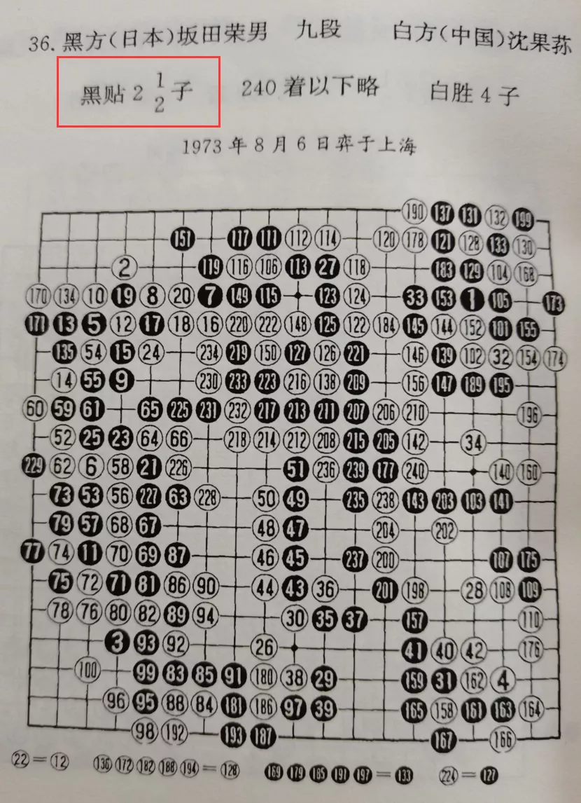 奇怪的知识：判输赢，黑棋为什么要贴3.75子？