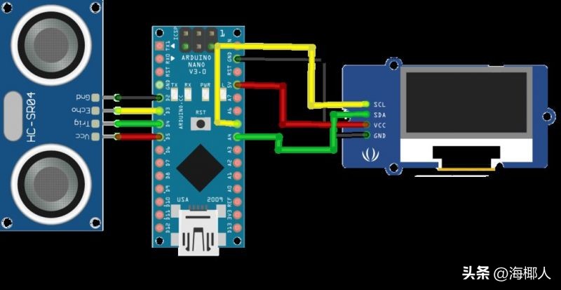 Arduino 小制作：超声波数显标尺