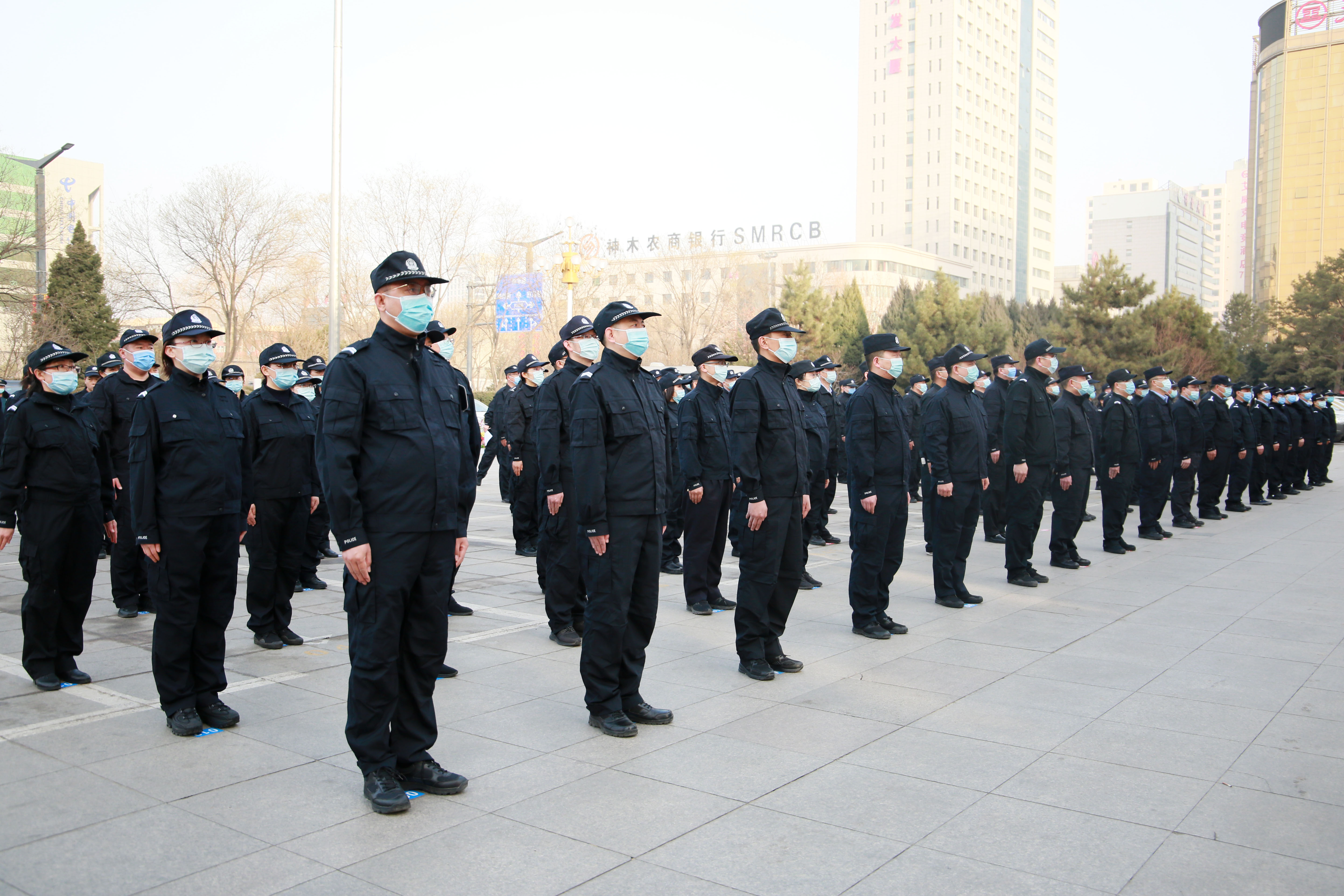 神木市公安局全警实战大练兵春季集训正式启动
