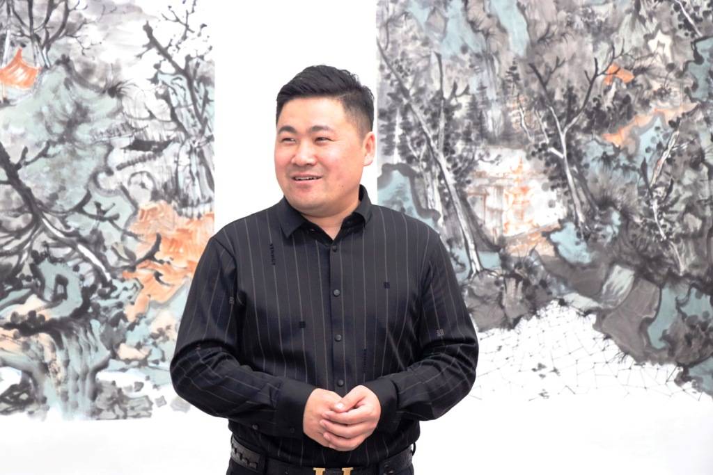 “独步行锋——孙腾水墨作品展”正式亮相北京万象美术馆