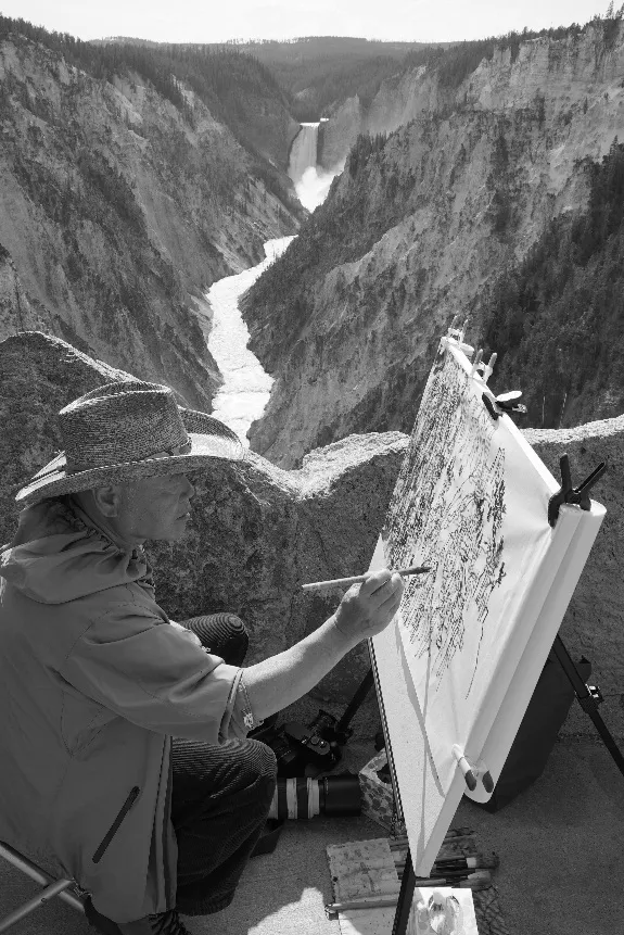展讯丨自然的感动·传承的力量——李家山水三代艺术家对景创作展