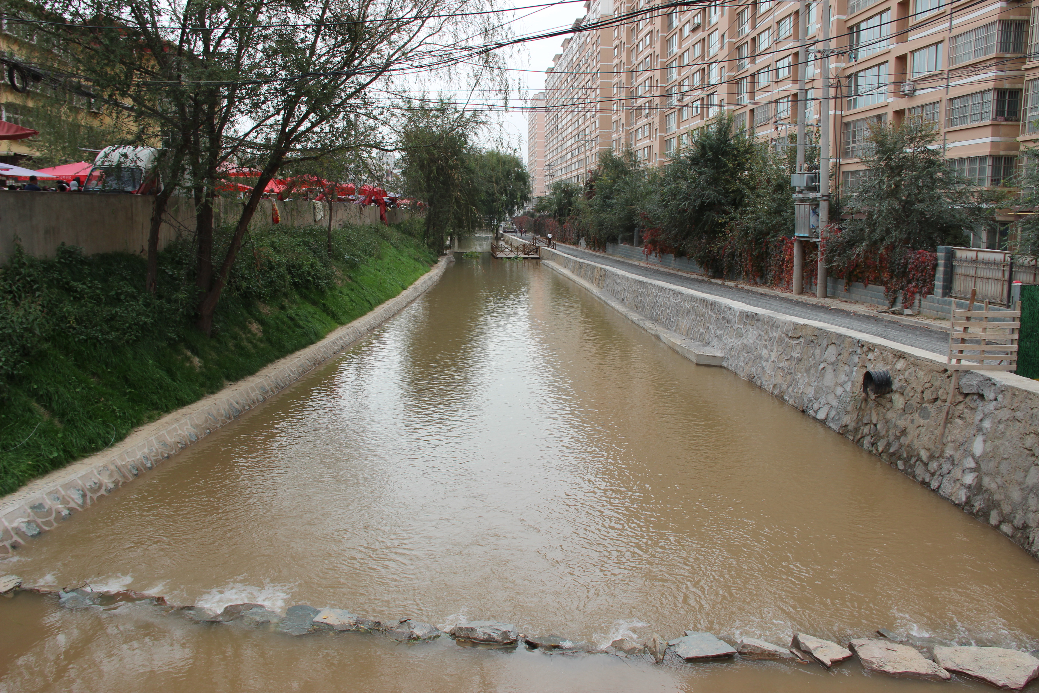 元托峁沟洪道属黄河二级支沟,起源于西固区青土沟,流入崔家大滩南河道