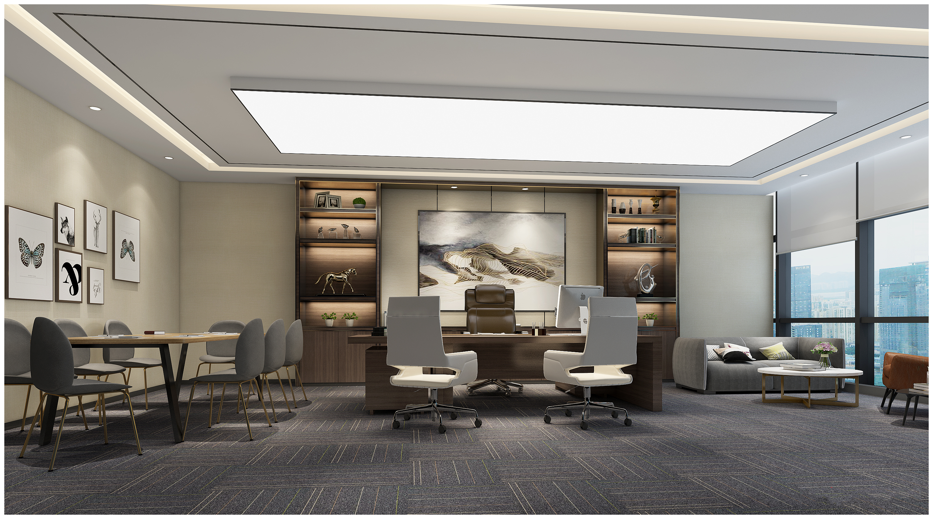 装修干货 | 总经理办公室不知怎么装修?