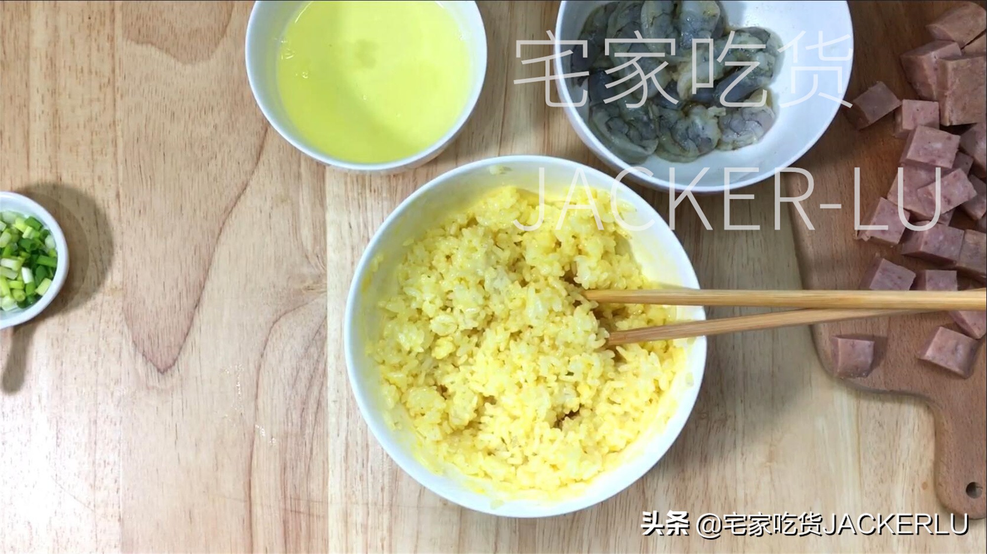 家常懒人炒饭，万物都能炒，想吃啥炒啥，制作简单，美味又省事