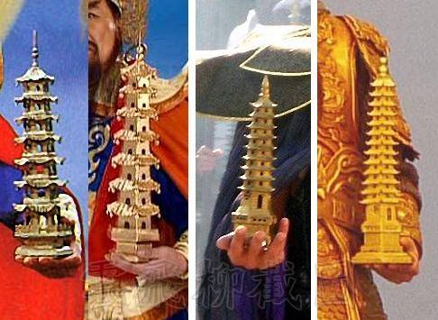 「擂台系列」三版《西游记》兵器/法宝对比图