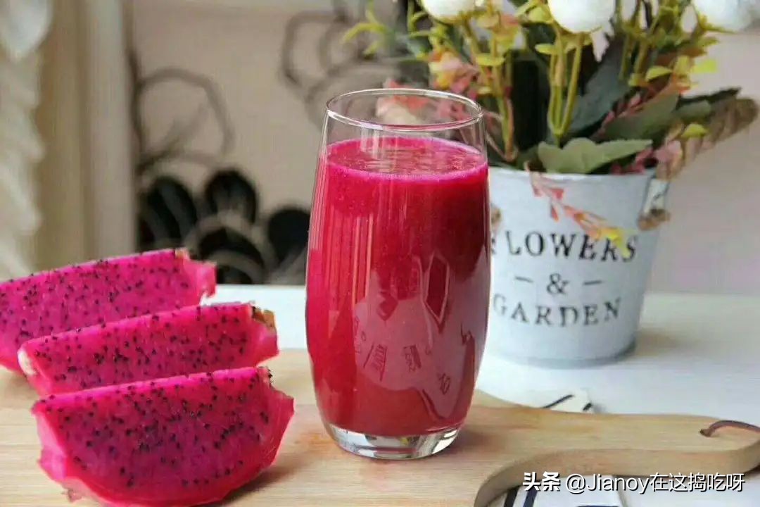 入口鲜嫩,满满花青素的火龙果,用它给宝宝做辅食花样多多