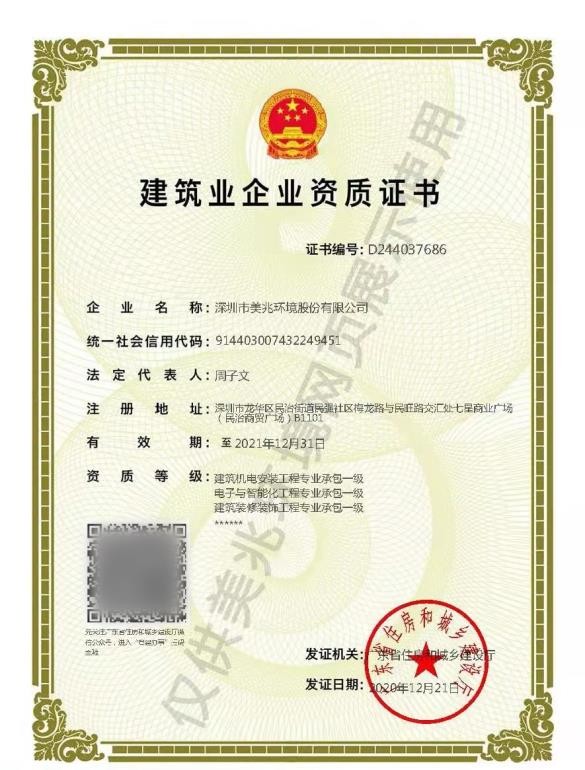荣誉铺满发展路，美兆环境用专业成就辉煌征程