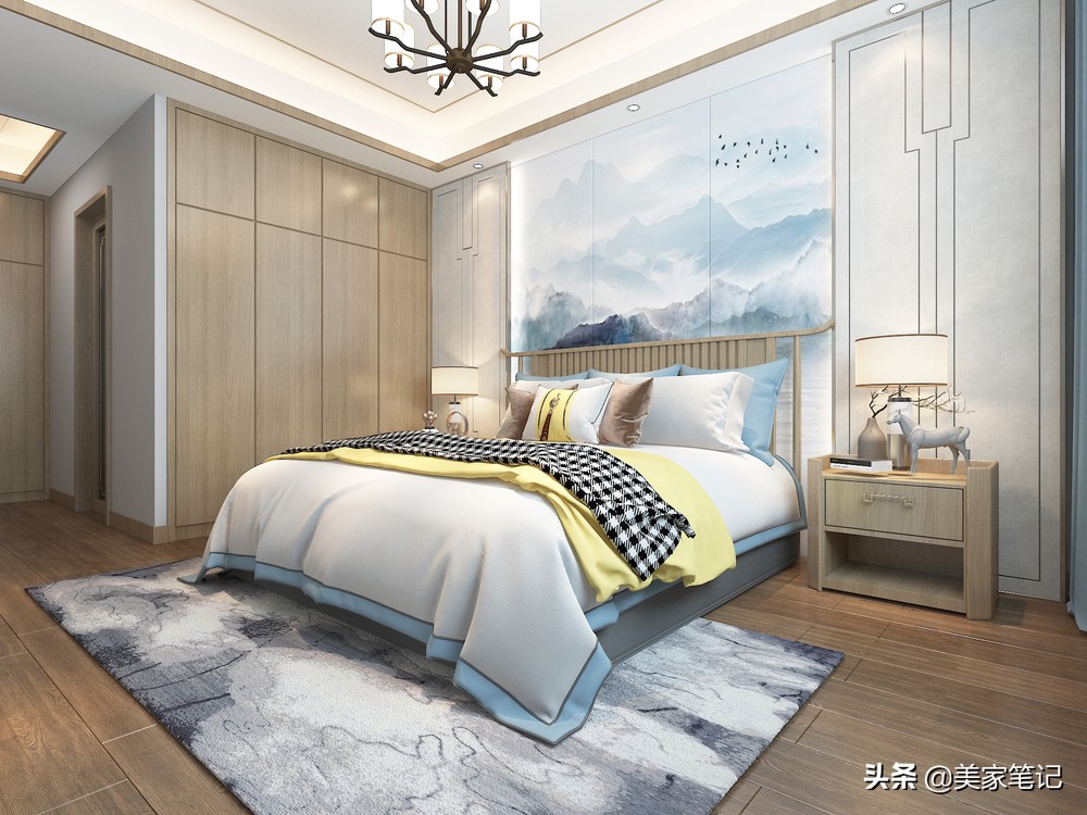 为什么更多人喜欢新中式原木色？看她家135㎡才知道，效果太惊艳
