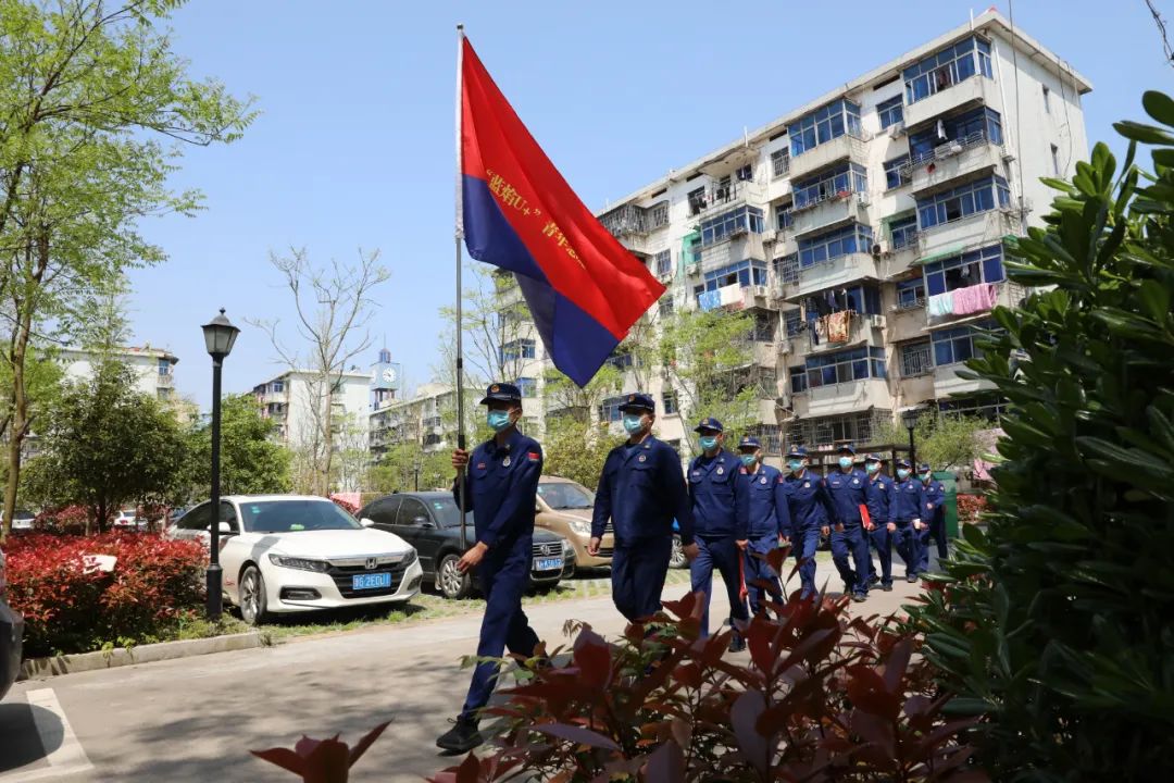 常山：“蓝焰U+”投身志愿服务，获居民赞扬