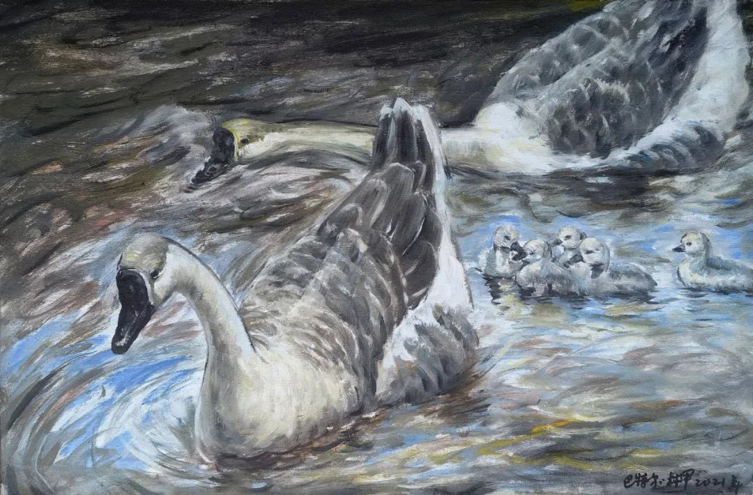 「收藏推荐」新时代艺术逐梦者巴特尔林甲作品展