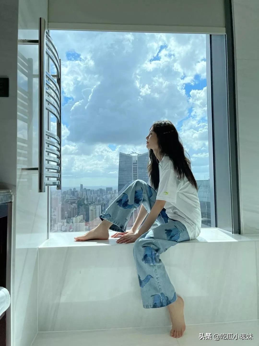 沈梦辰，妙龄花季少女，绽放青春美丽