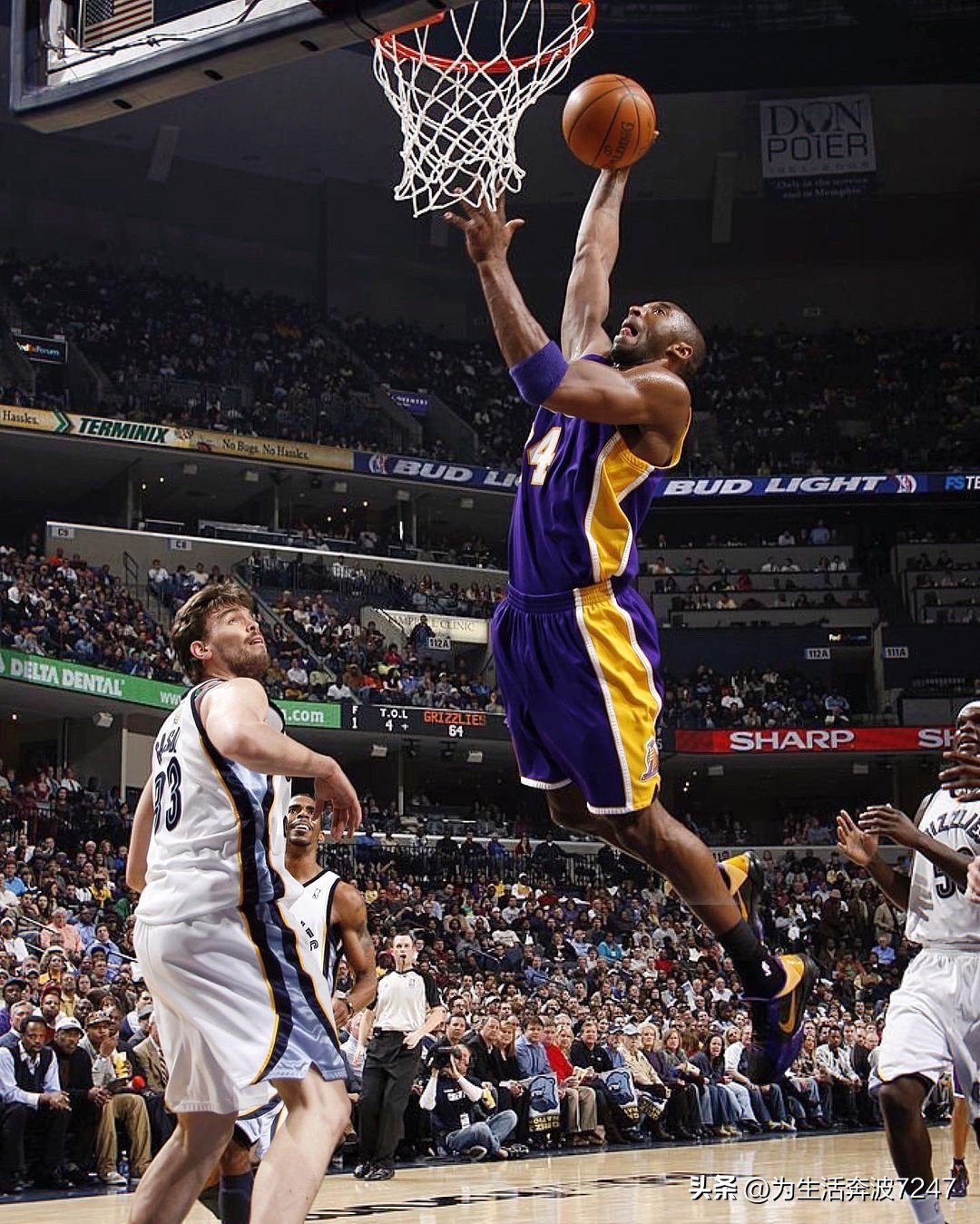 科比上脚Zoom Kobe 5 Lakers