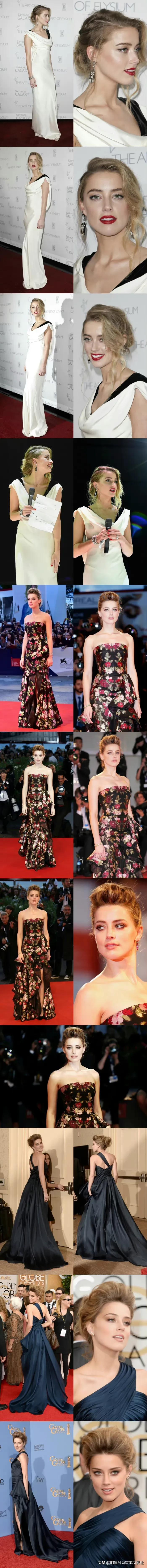 Amber Heard｜最全的红毯绝美造型合集上线