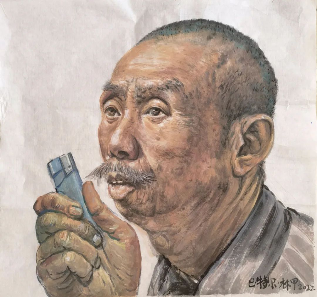 「收藏推荐」新时代艺术逐梦者巴特尔林甲作品展