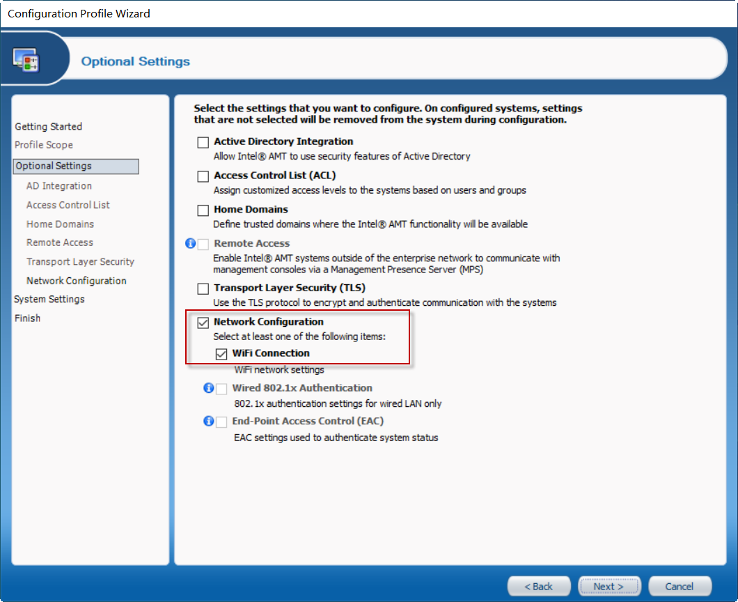 Intel 主动管理技术 (Intel AMT) 无线网卡设置指南