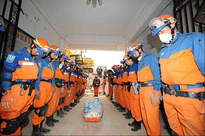 2008年汶川地震时，哪几个国家捐款最多？