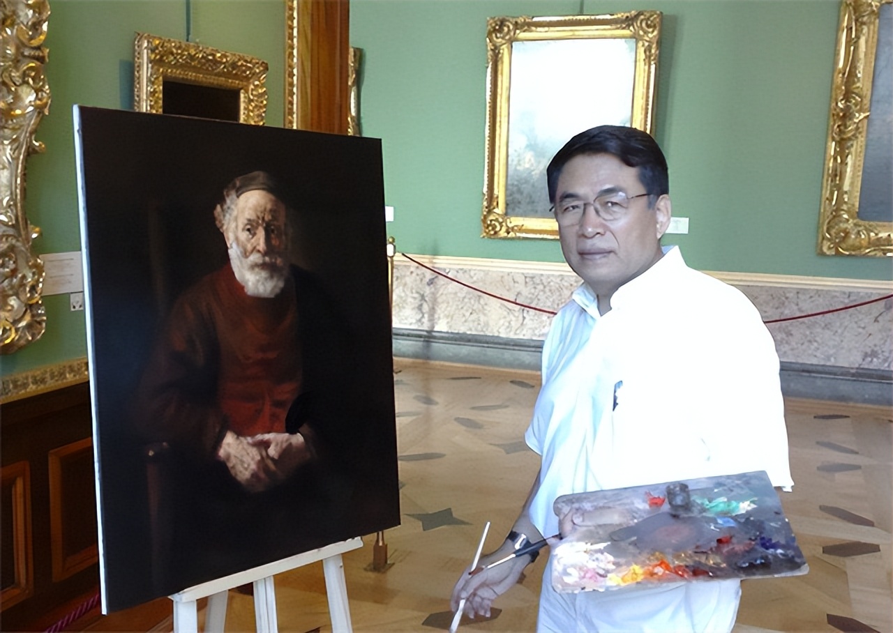 油画院院长杨飞云：以妻子为模特，6幅画拍出7179万的天价