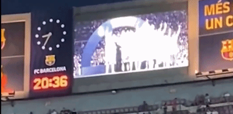 欧冠皇马7比0血洗巴萨是真的吗（巴萨闹出大乌龙：欧冠赛前25分钟，诺坎普播放皇马夺冠录像）
