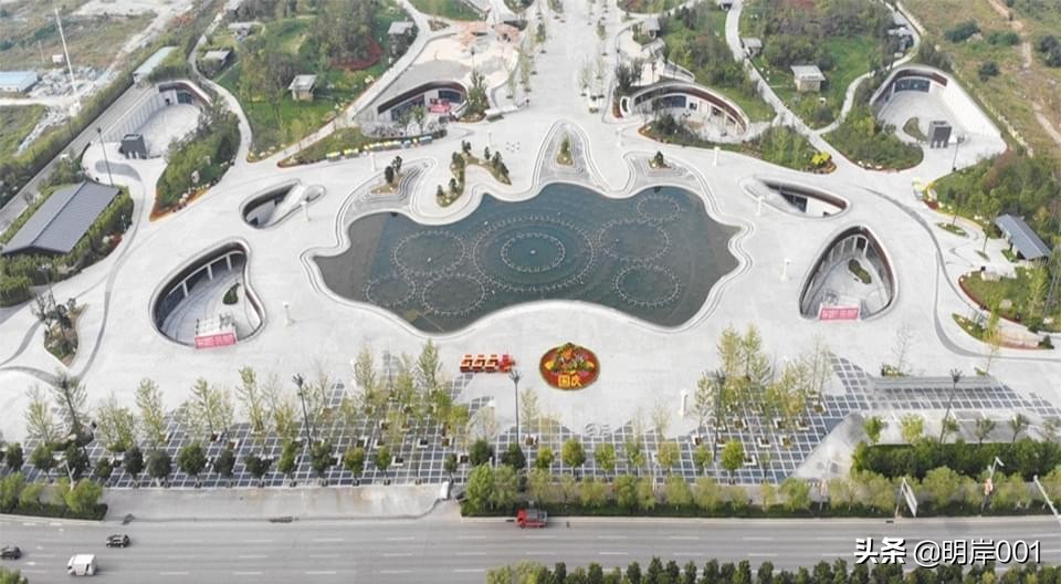 明岸：城市文化广场景观设计方案