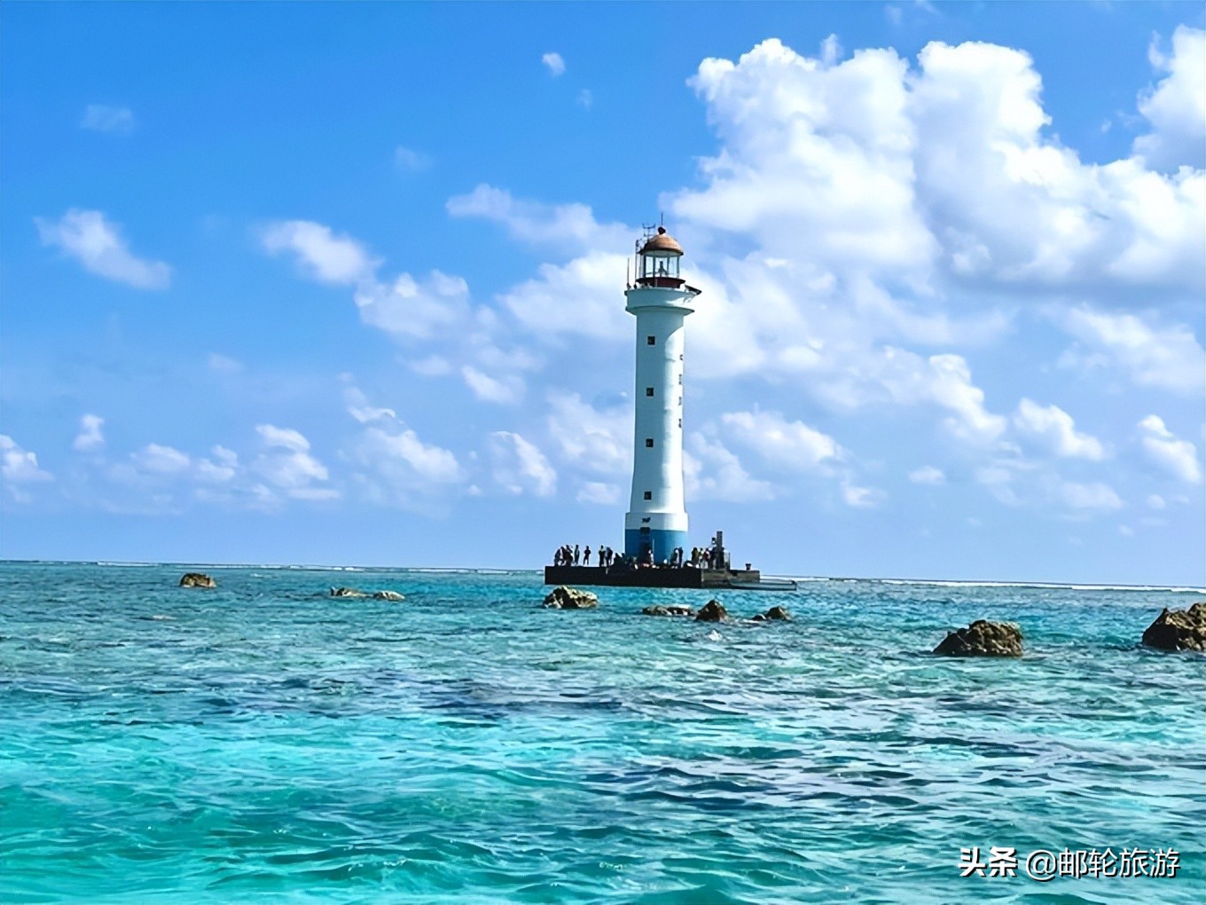 长乐公主号邮轮西沙4天3晚旅游,三沙市过夜,畅游全富岛和银屿岛